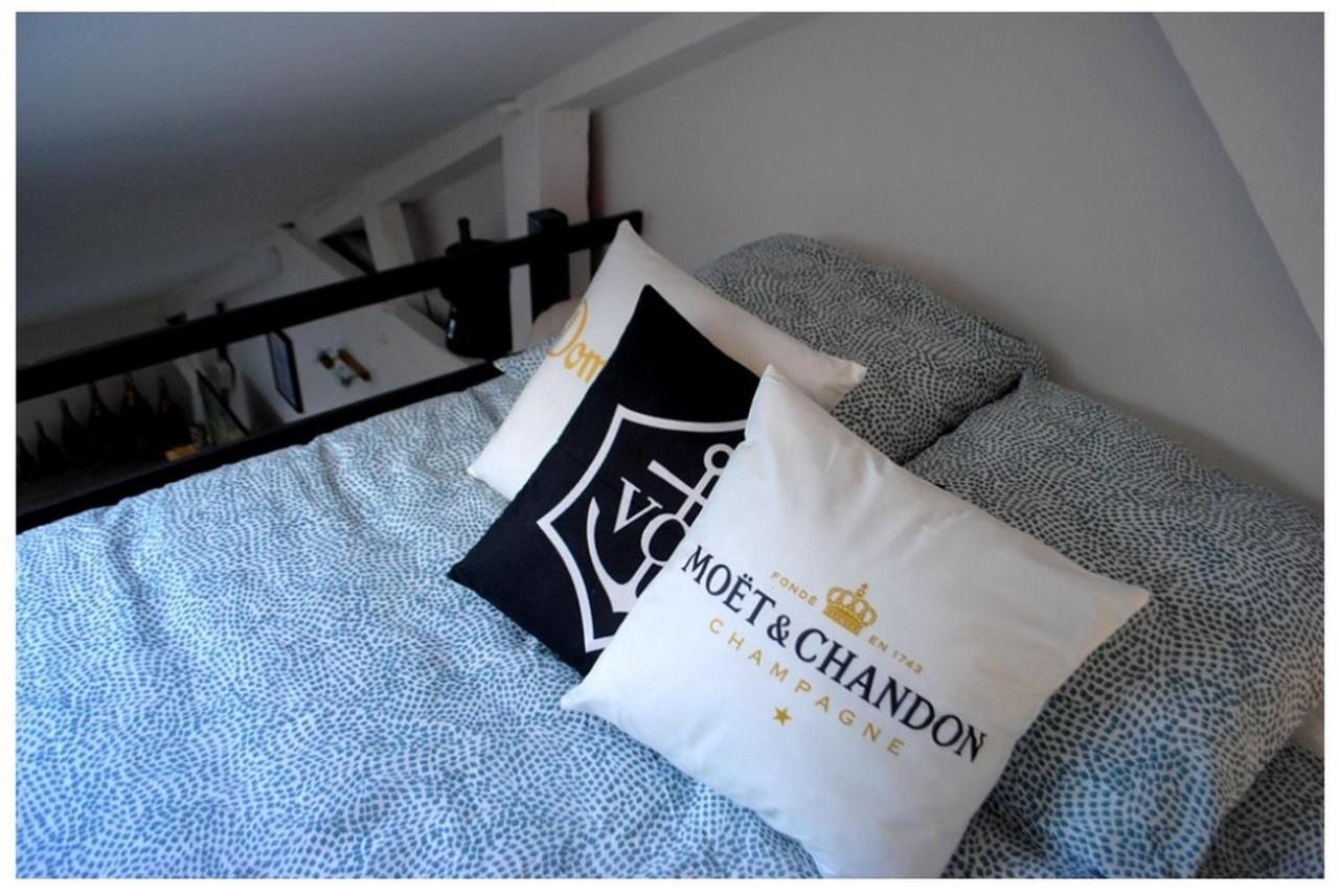 Apartamento Studio Champagne Reims Exterior foto
