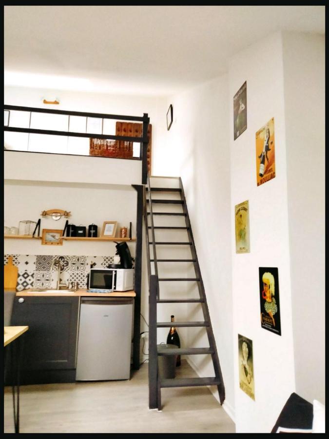 Apartamento Studio Champagne Reims Exterior foto