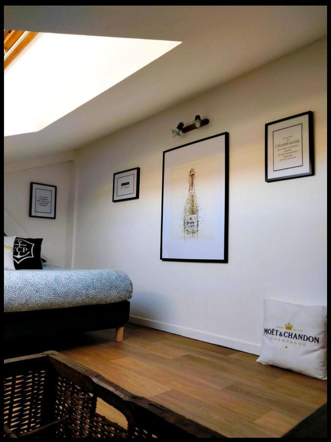 Apartamento Studio Champagne Reims Exterior foto